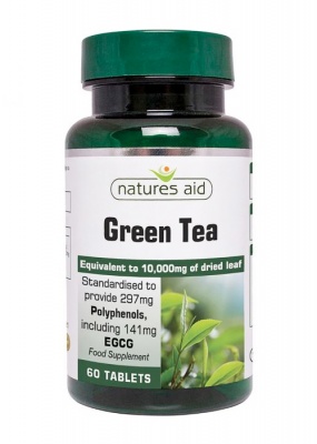 Natures Aid Green Tea 10,000mg 60 tabs